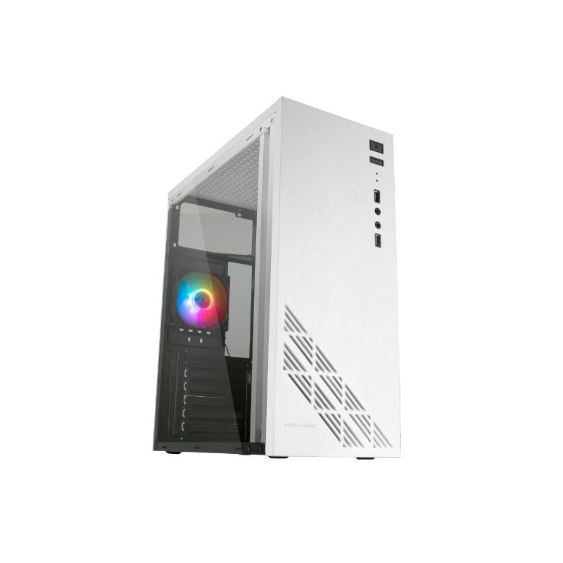 Caja Semitorre Atx Mc100 Blanco Mars Gaming