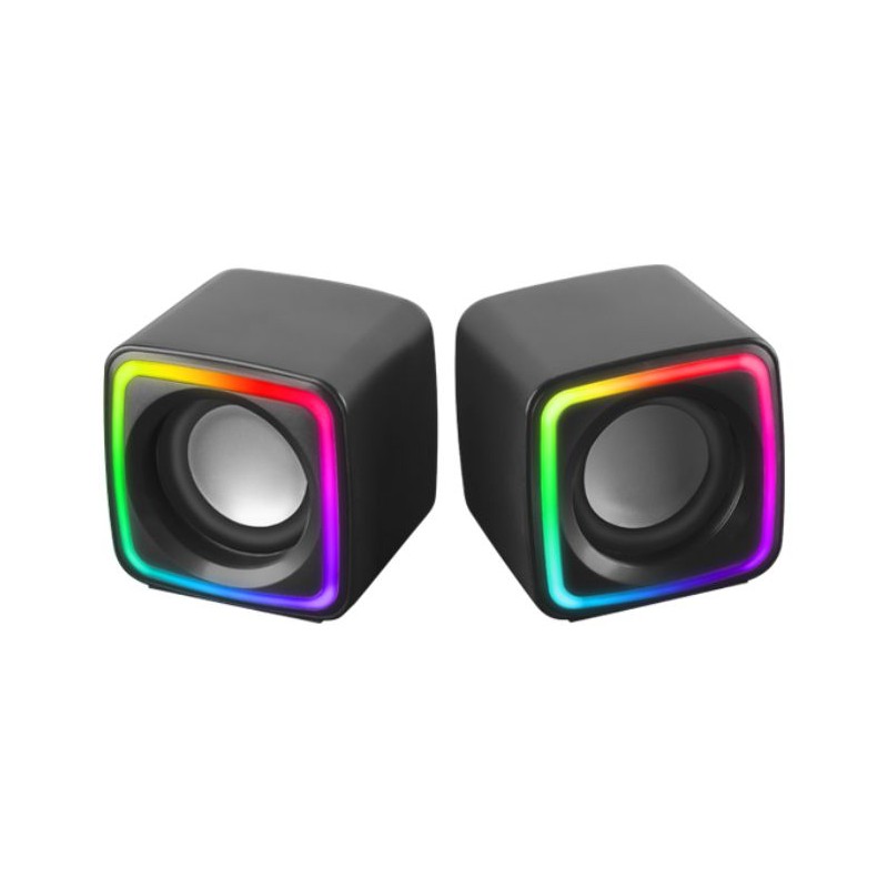 Altavoces Mscube Argb Negro Mars Gaming
