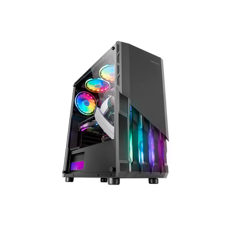 Caja Semitorre Atx Mcx2 Frgb Negro Mars Gaming