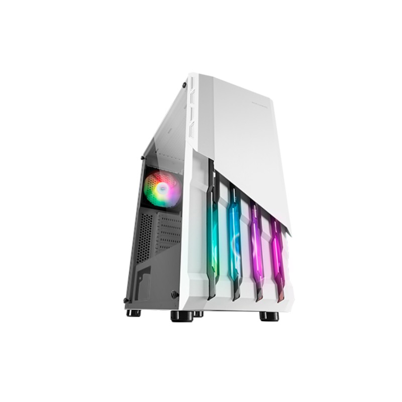 Caja Semitorre Atx Mcx2 Frgb Blanco Mars Gaming