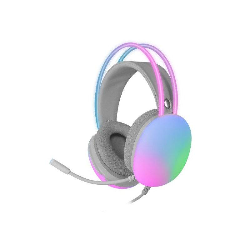 Auricular Mhglow Pc/ps4/ps5/xbox Blanco Mars Gaming