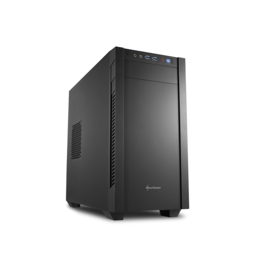 CAJA SHARKOON S1000 MATX 2XUSB 3.0 SIN FUENTE NEGRA