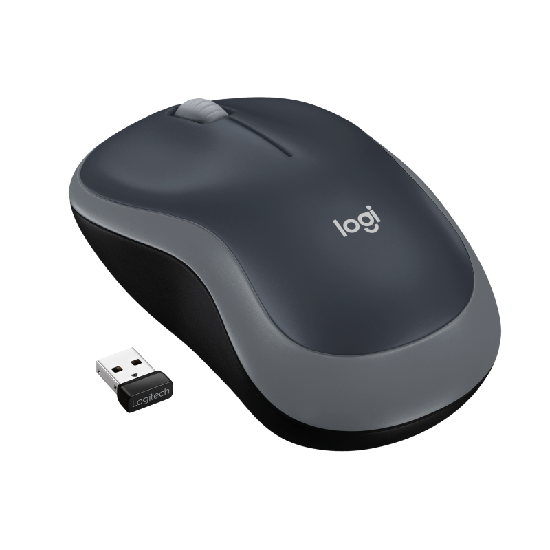RATON LOGITECH M185 INALAMBRICO GRIS