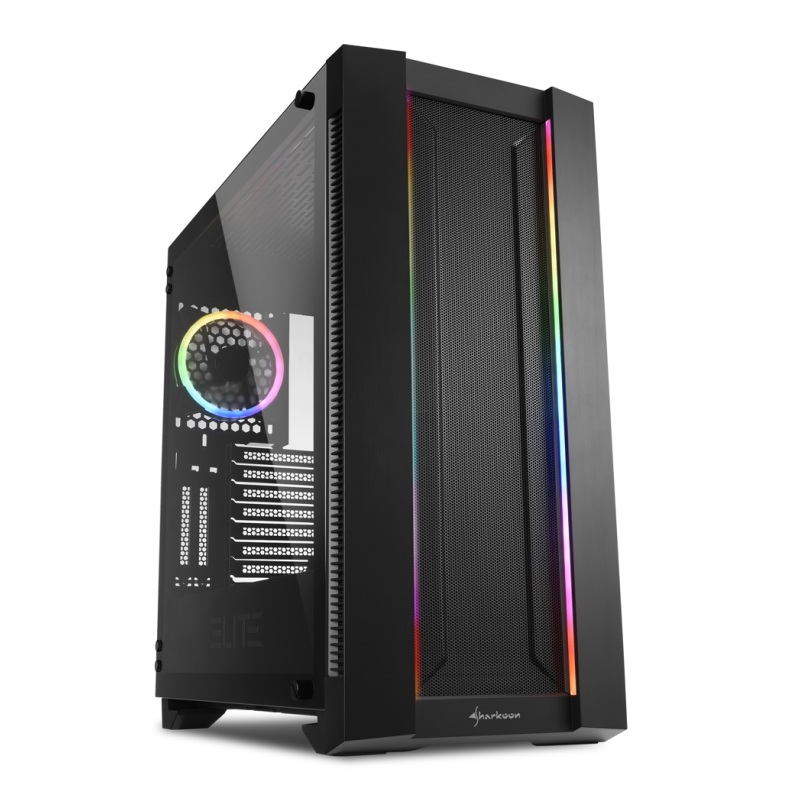CAJA SHARKOON ELITE SHARK CA200M ATX 2XUSB3.0 SIN FUENTE