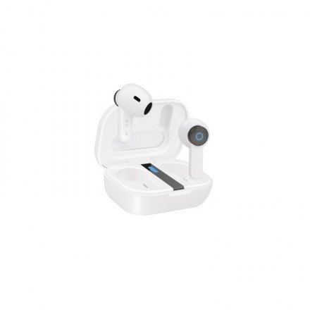 Auricular Bluetooth + Microfono Con Estuche De Carga Bender Blanco Tooq