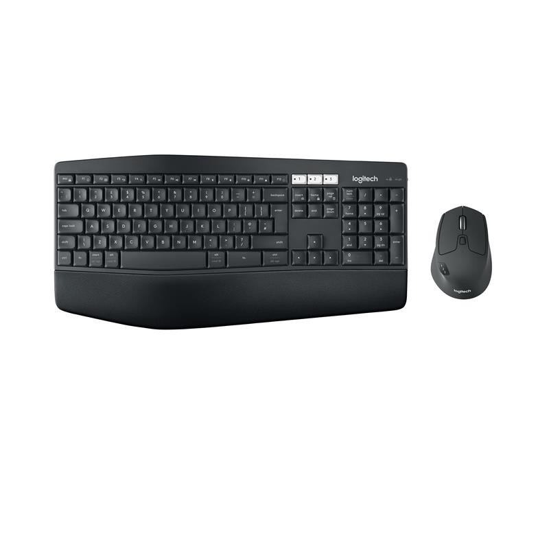 Logitech mk850 teclado+ratón inalámbrico negro