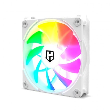 Nox ventilador hummer easylink argb blanco único