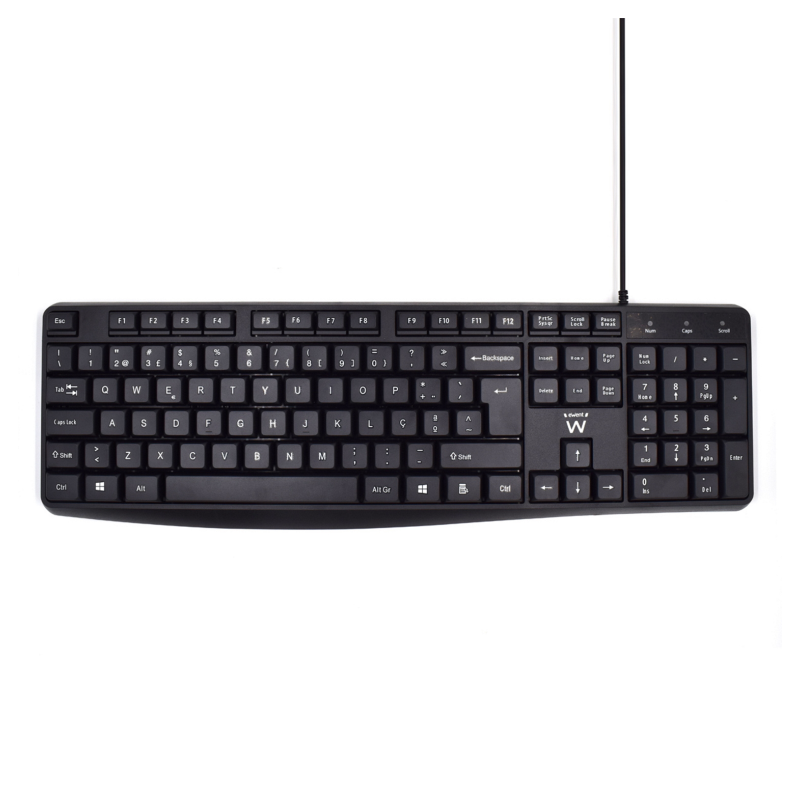 TECLADO USB DE NEGOCIOS CON ESCRITURA SILENCIOSA, DISEÑO PT.