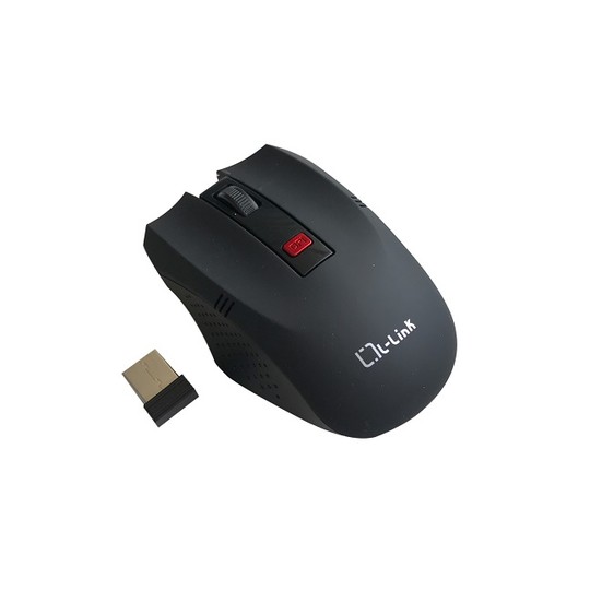 RATÓN ÓPTICO INALÁMBRICO L-LINK NEGRO LL-2095-N