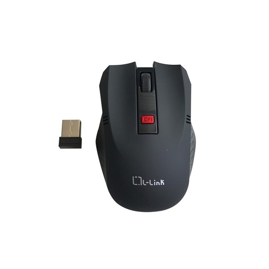 RATÓN ÓPTICO INALÁMBRICO L-LINK NEGRO LL-2095-N