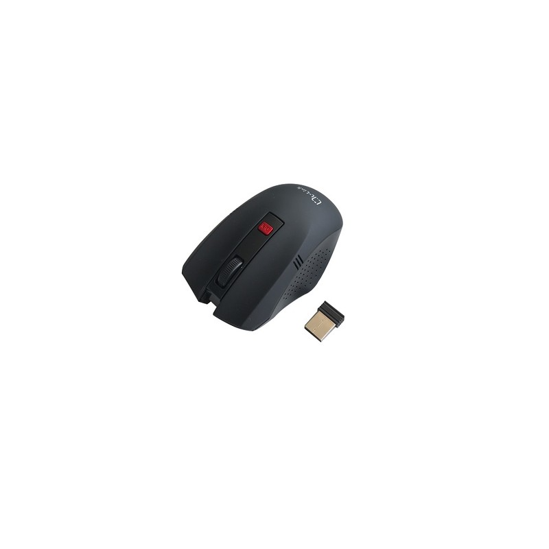 RATÓN ÓPTICO INALÁMBRICO L-LINK NEGRO LL-2095-N