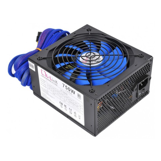 FUENTE DE ALIMENTACION ATX 750W L-LINK LL-PS750-80+