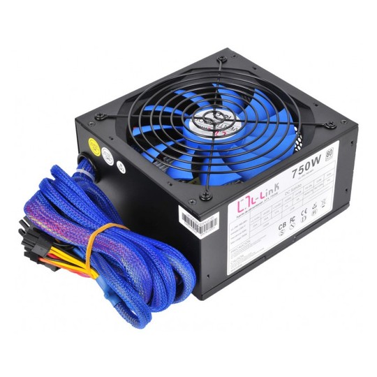 FUENTE DE ALIMENTACION ATX 750W L-LINK LL-PS750-80+