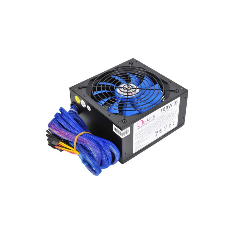 FUENTE DE ALIMENTACION ATX 750W L-LINK LL-PS750-80+
