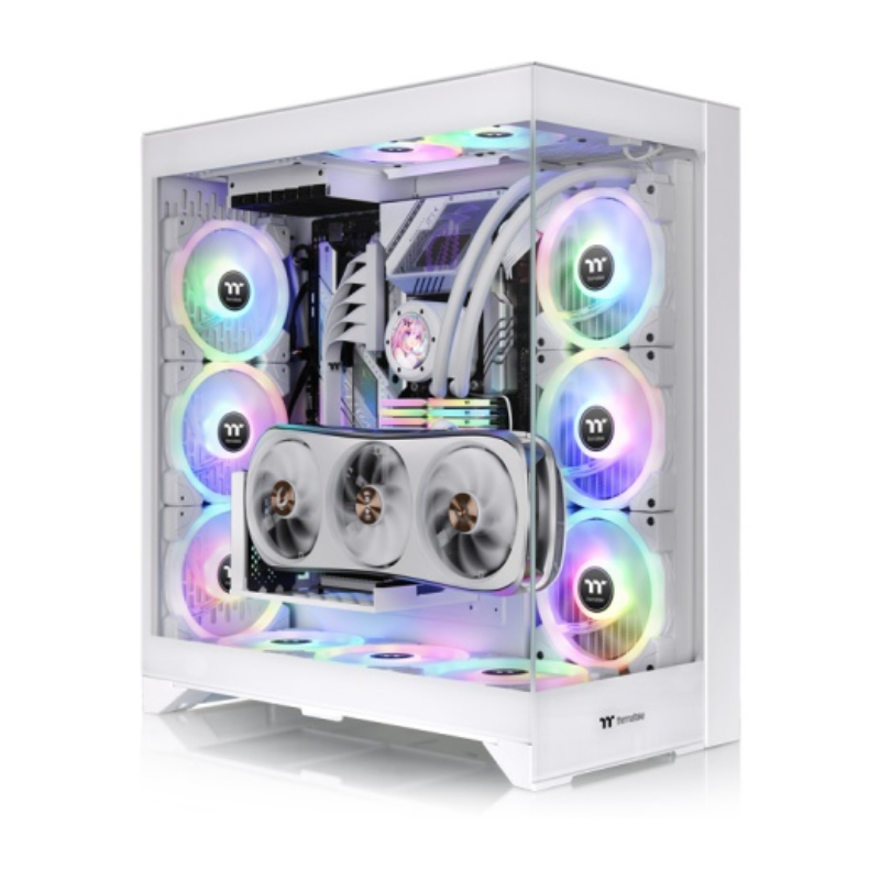 CAJA THERMALTAKE CTE E600 MX SNOW ATX 2XUSB 3.0 SIN FUENTE BLANCO