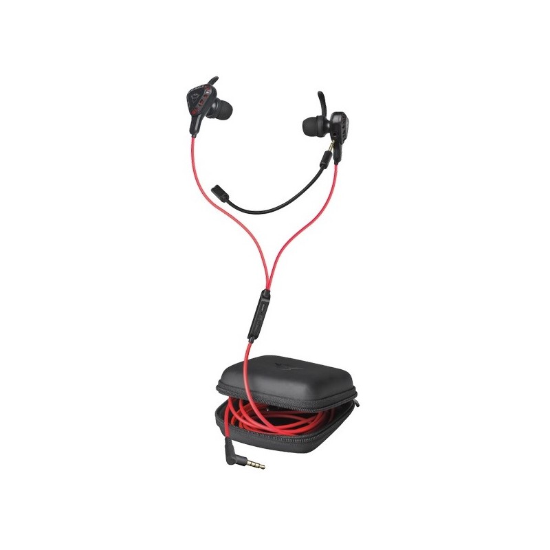 AURICULAR TRUST GAMING GXT 408 COBRA JACK 3.5  ALTAVOCES ACTIVOS 10mm - CABLE 1.2M MULTIPLATAFORMA 23029