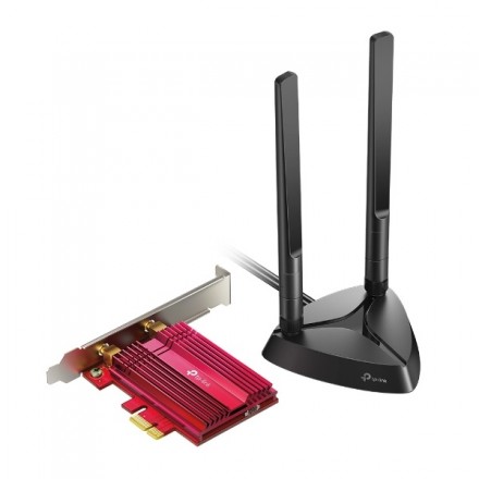 PCI EXPRESS WIFI 6 DUALBAND Y BLUETOOTH 5.0 TP-LINK ARCHER TX3000E WIFI 6 2402 Mbps (5 GHz) + 574 Mbps (2.4 GHz)  Bluetooth 5.0 