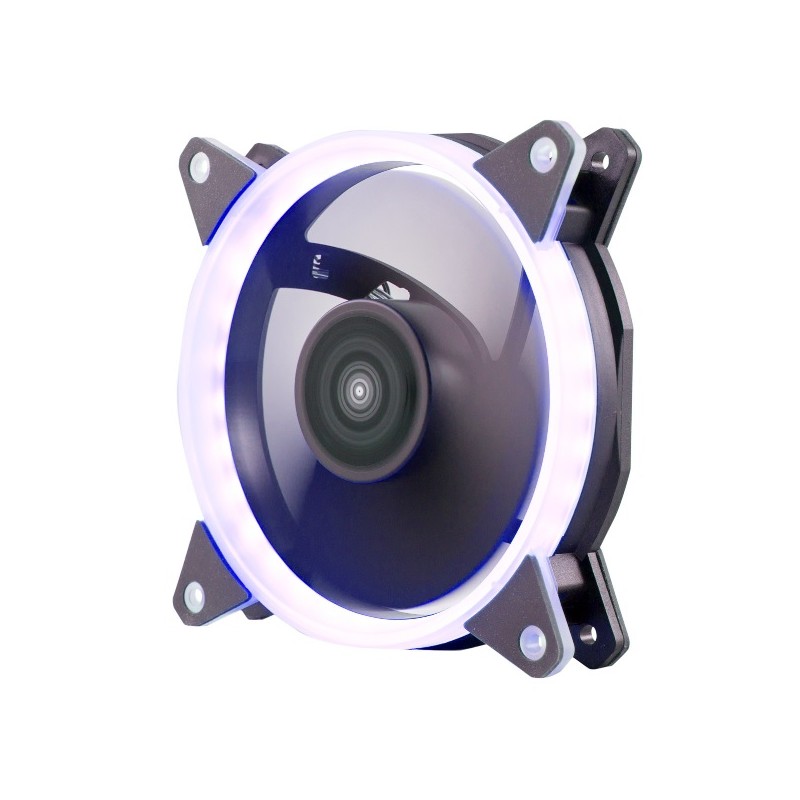 VENTILADOR INTERNO UNYKA CANDY 120mm ANILLO LED AZUL 7 ASPAS 1400RPM