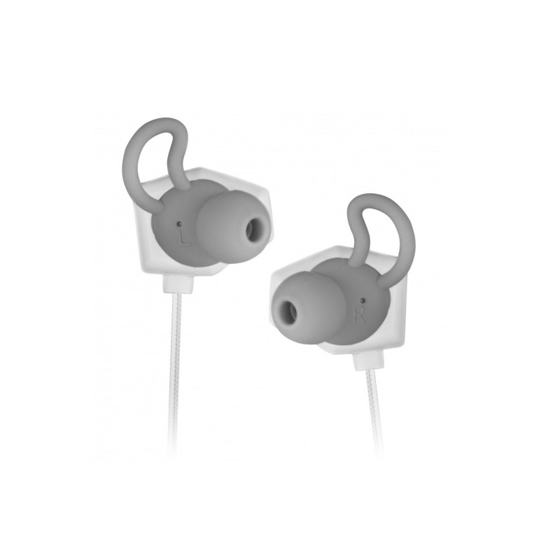AURICULAR MARS GAMING MIHX WHITE DUAL DRIVER HAPTIC SENSE SOBLE SUJECCIÓN DOBLE MICROFONO INTEGRADO Y SEGUNDO MICROFONO EXTRAIBL