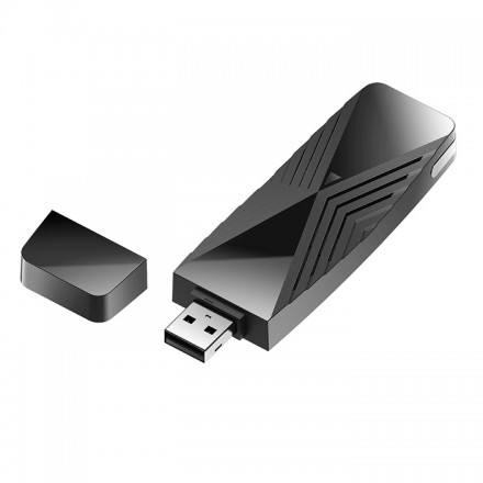 USB WIFI 6 DUALBAND D-LINK DWA-X1850 HASTA 500MB EN 2,4GHZ Y 1200MB EN 5GHZ WPA3 OFDMA USB 3.02