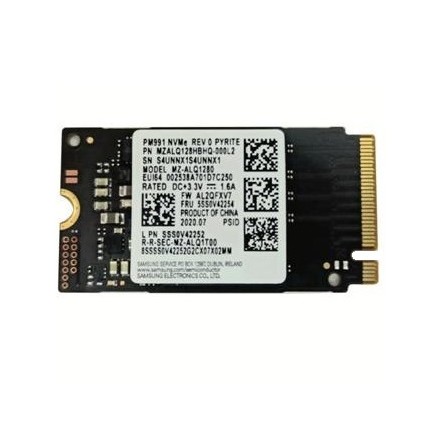 DISCO M.2 128GB SAMSUNG MZ-ALQ1280 M.2 2242 PCIe 3.0 NVMe OEM (procedente de ampliacion de portatiles nuevos)