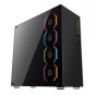 CAJA ATX SEMITORRE GAMING TALIUS AVALON CRISTAL TEMPLADO 4FAN USB 3.0