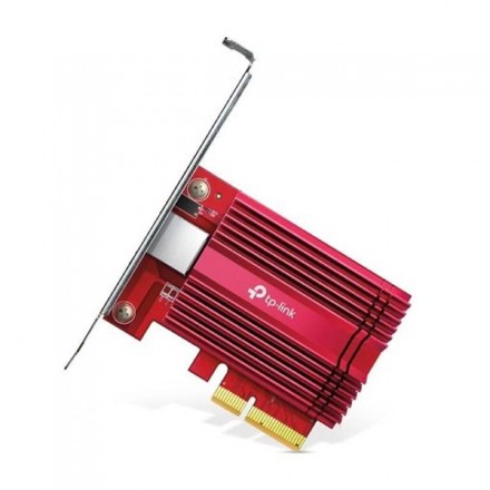 TARJETA DE RED PCIe 10GIGABIT TP-LINK TX401 INCLUYE SOPORTE ESTANDAR Y DE PERFIL BAJO