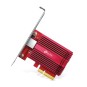 TARJETA DE RED PCIe 10GIGABIT TP-LINK TX401 INCLUYE SOPORTE ESTANDAR Y DE PERFIL BAJO