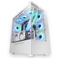 CAJA E-ATX TORRE GAMING MARS GAMING MC-ULT XXL WHITE FRONTAL Y LATERAL DE CRISTAL TEMPLADO SIN FUENTE DE ALIMENTACION