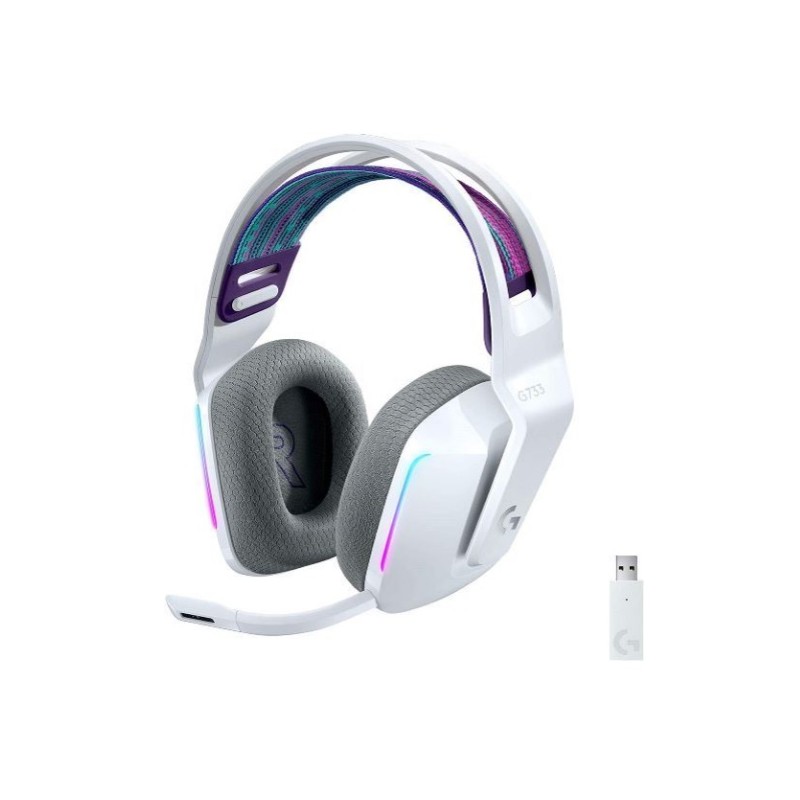 HEADSET LOGITECH GAMING G733  WIRELESS PROD. EXPOSICIONCASH30 LIGHTSPEED RGB  P/N:981-000883