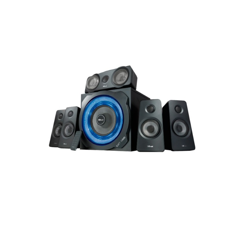 ALTAVOCES 5.1 GAMING TRUST GXT 658 TYTAN SURROUND RMS 90W (COMPATIBLE PC Y CONSOLAS)  21738