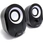 ALTAVOCES 2.0 EQUIP LIFE 6W RMS COLOR NEGRO Y BLANCO JACK 3.5 CONTROL DE VOLUMEN ALIMETANCION USB
