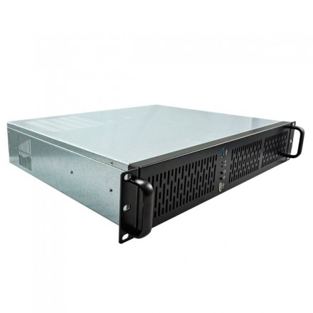 CAJA RACK 19 2U UNYKAch UK2129 REJILLA FRONTAL CON FILTRO ANTIPOLVO USB 2.0 Y 3.0