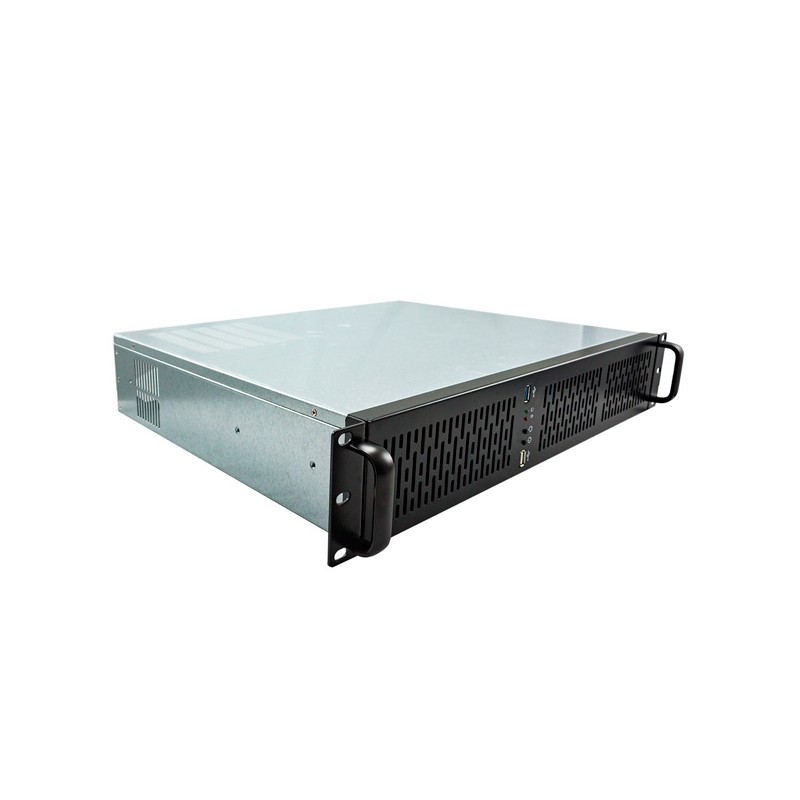 CAJA RACK 19 2U UNYKAch UK2129 REJILLA FRONTAL CON FILTRO ANTIPOLVO USB 2.0 Y 3.0