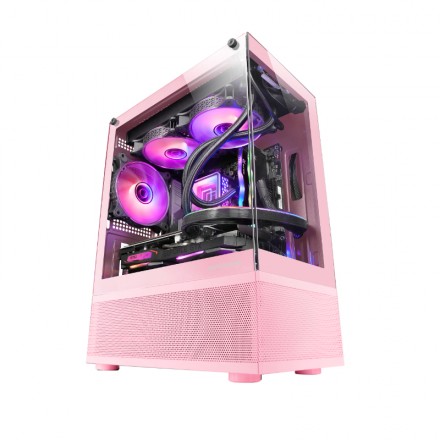 Caja Microatx Mc-se Rosa Mars Gaming