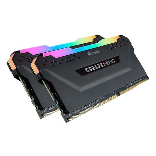Ddr4 32 Gb 3600 (2x16kit) Vengeance Rgb Pro Black Corsair