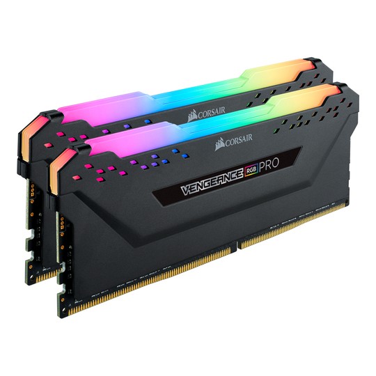 Ddr4 32 Gb 3600 (2x16kit) Vengeance Rgb Pro Black Corsair