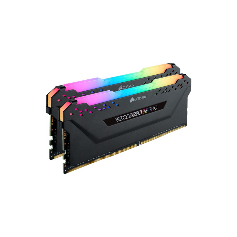 Ddr4 32 Gb 3600 (2x16kit) Vengeance Rgb Pro Black Corsair