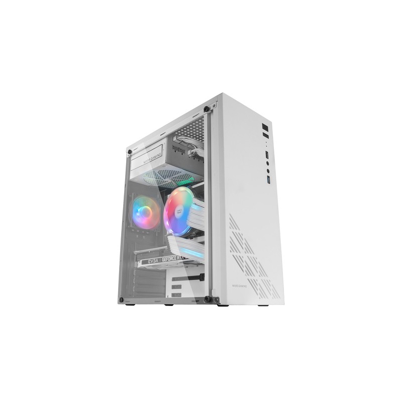 Caja Semitorre Atx Mc100 Blanco Mars Gaming