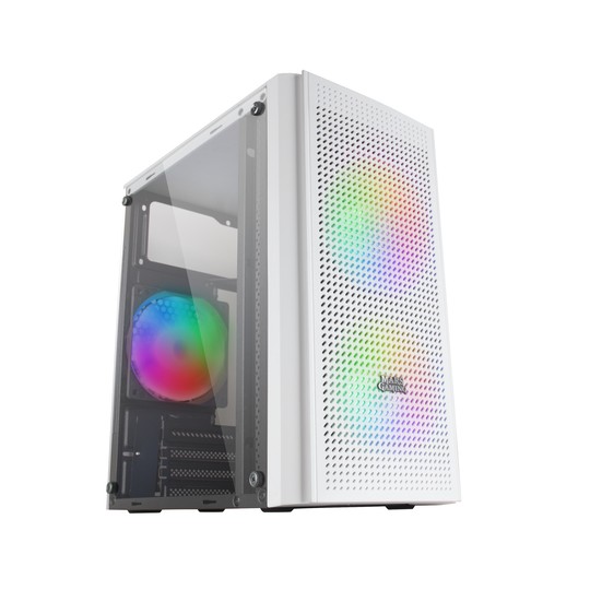 Caja Microatx Mc300 Blanco Mars Gaming
