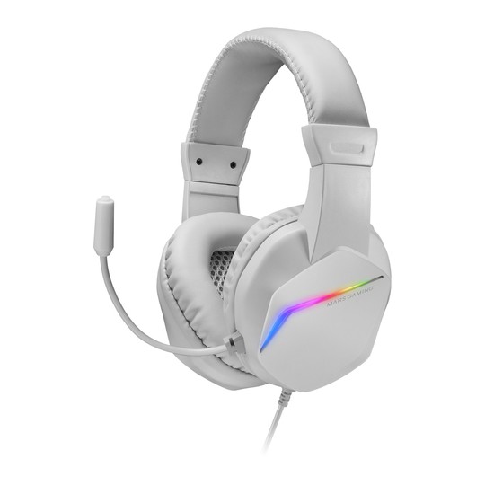 Auricular Gaming Mh122 Blanco Mars Gaming