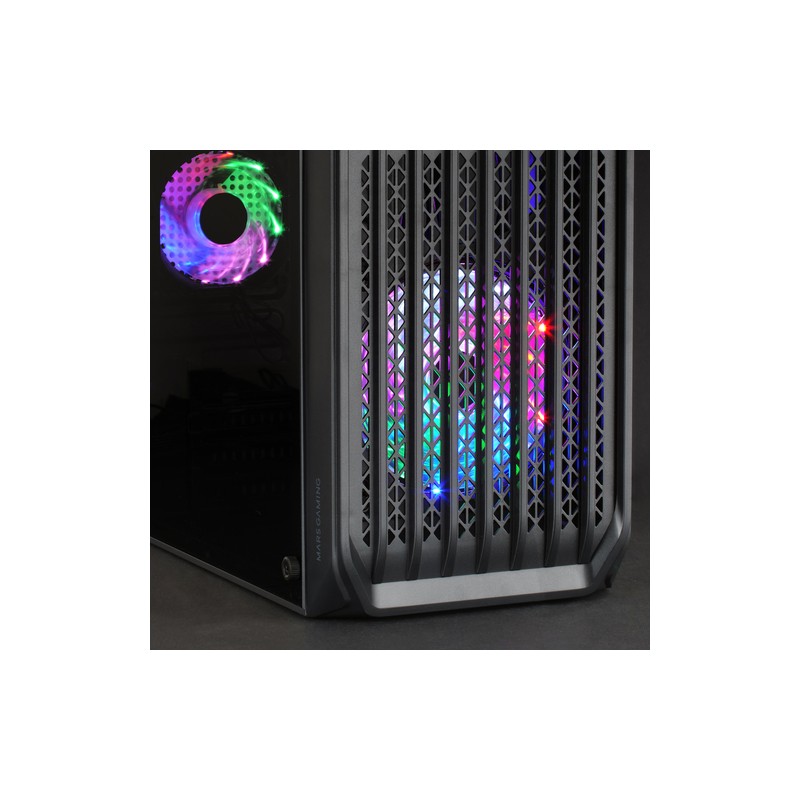 Caja Microatx Mc-s2 Negro Mars Gaming