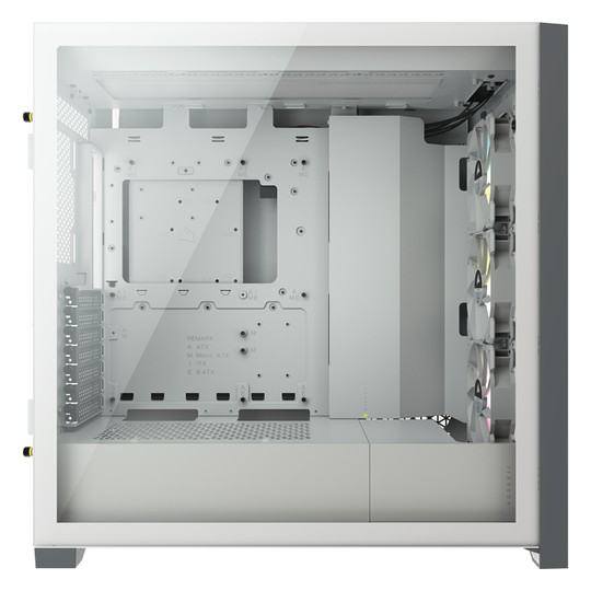 Caja Semitorre Atx Icue 5000x Rgb Tg White Corsair