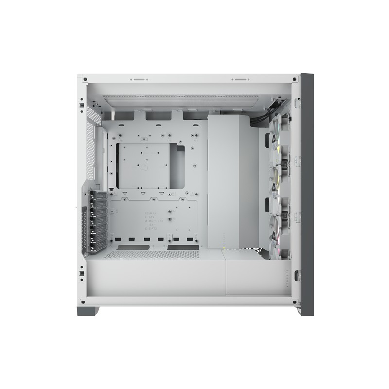 Caja Semitorre Atx Icue 5000x Rgb Tg White Corsair