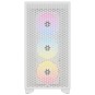 Caja Semitorre Atx 3000d Rgb Airflow Tg White Corsair