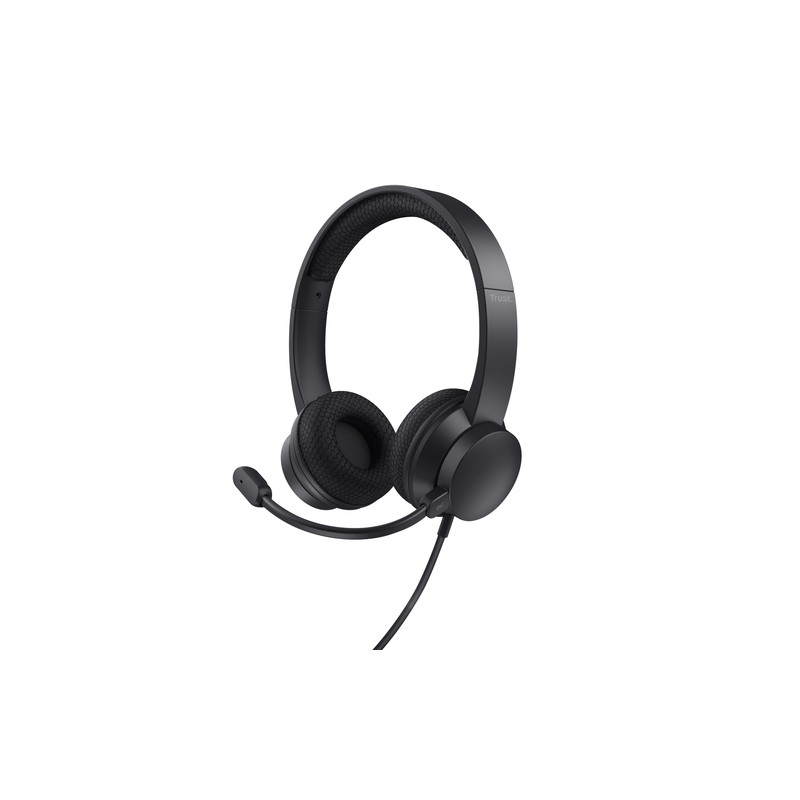 Auricular Ayda Usb-enc Negro Trust