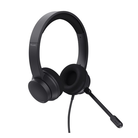 Auricular Ayda Usb-enc Negro Trust