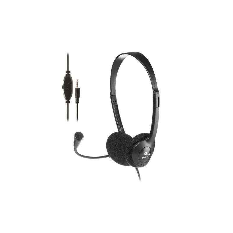 Auricular Ms 103 Max + Control Volumen Negro Ngs