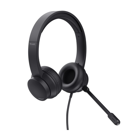 Auricular Hs-201 Negro Trust