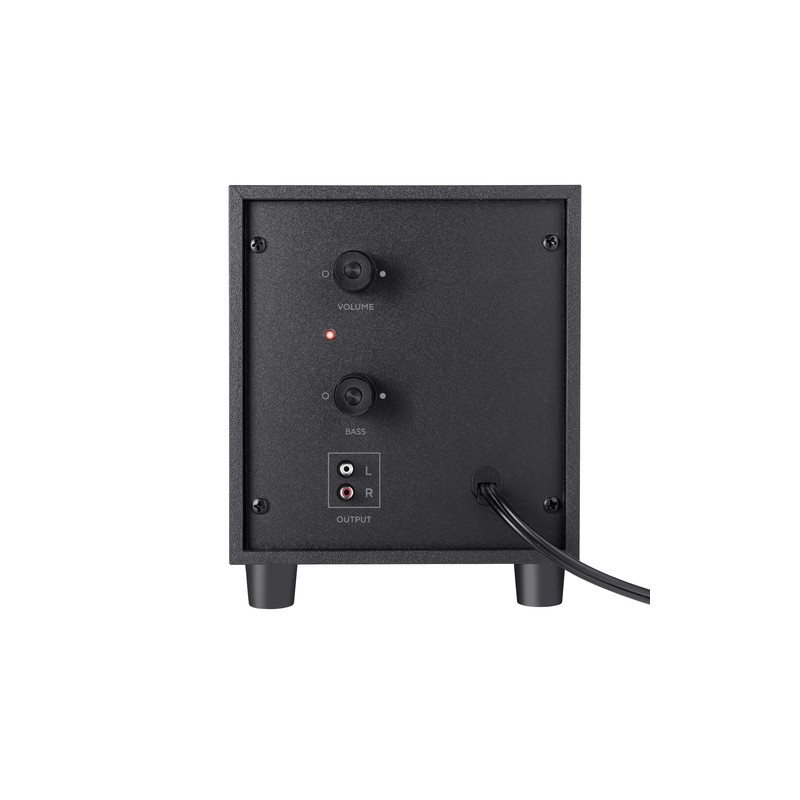 Altavoces 2.1 Trust Avora - 9w Rms - Controles Volumen Y Bajos En Subwoofer - Alimentacion Usb - Diseño Compacto 20442